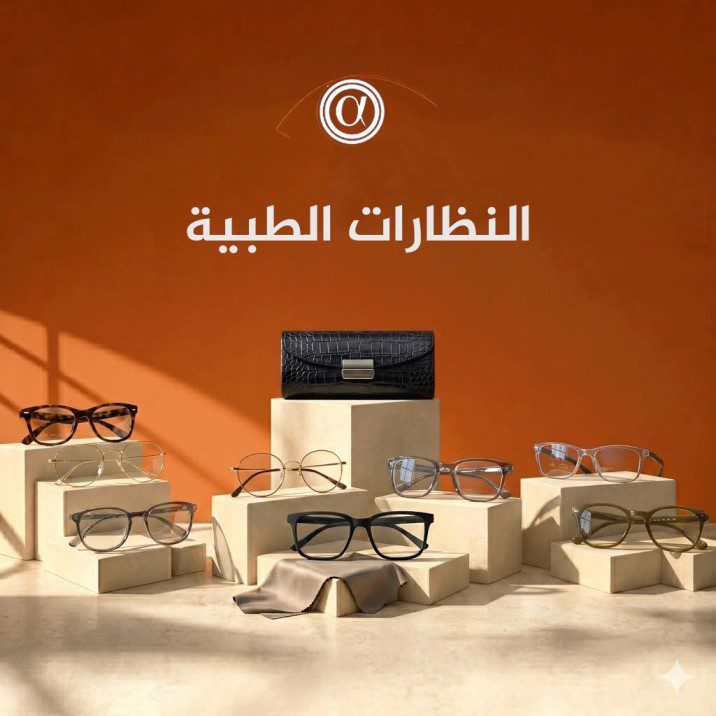 نظارات طبية وإطارات فاخرة للرجال والنساء في الأردن من محلات ألفا للبصريات في عمان.